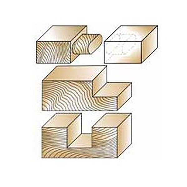 MLCS #5141 Spiral Upcut Router Bits 刃径1/8