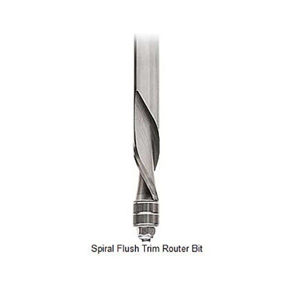 MLCS #5089 Spiral Flush Trim Downcut 1/4"(6.35mm)