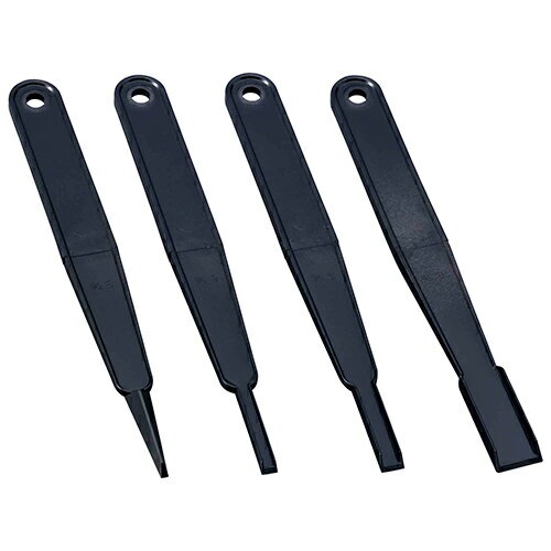 【用途】フローリング・大理石の床・壁・プラスチック・石材・金属などの汚れ落とし。【機能】炭素入りのため、通常のプラスチックヘラより強固で長持ちします。金属ヘラでは傷が心配な箇所にご使用ください。【仕様】●サイズ：40mm/65mm。