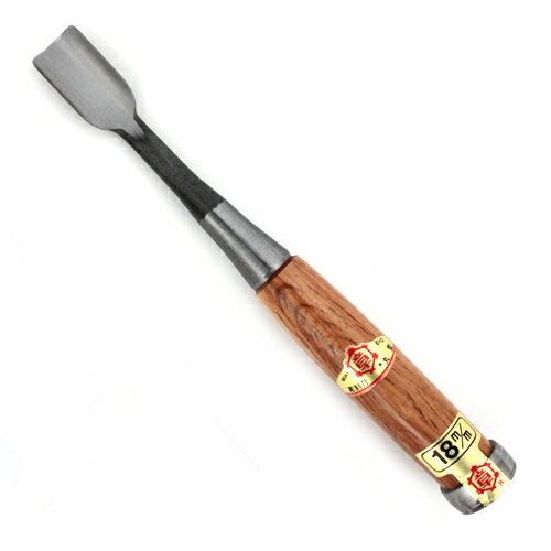 三木章 木彫ノミ タタキ 丸 18mm 【4952631151803】