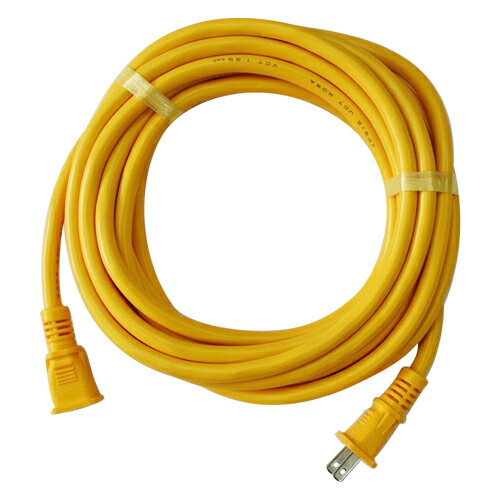 KOWA 延長コード 15A×5M KW110-5 キイロ 【4580138481101】