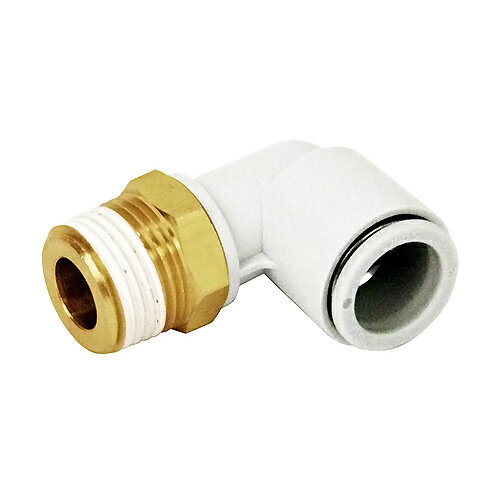 SK11 W管継手 エルボユニオン KQ2L12-03AS 【4977292419574】