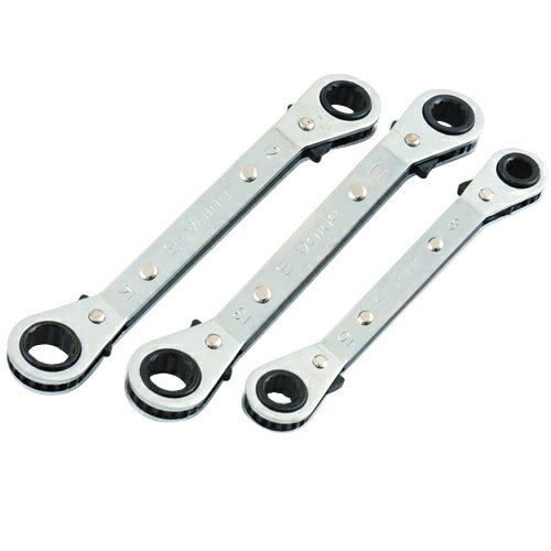 E-VALUE アングルラチェットセット 3PCS 【4977292292566】(4.0)