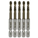 SK11 六角軸COステンドリル 微短 4.5mm 5PCS 【4977292318365】
