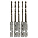 SK11 六角軸COステンドリル 普通 3.0mm 5PCS 【4977292318501】
