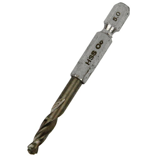 SK11 六角軸COステンドリル 微短 5.0mm 【4977292328524】