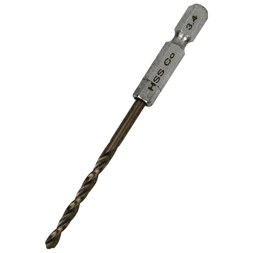 SK11 六角軸COステンドリル 普通 3.4mm 【4977292329101】