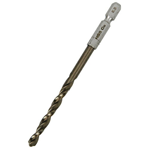 SK11 六角軸COステンドリル 普通 5.5mm 【4977292329187】