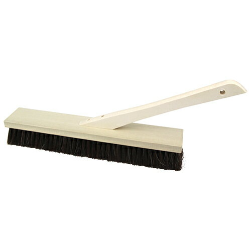 赤長 左官ブラシ 赤混毛 2丁 6行 柄付き 【4977292129480】