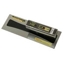 金長 シゴキ鏝本焼 0.3 黒塗角柄 225mm 【4977292160681】