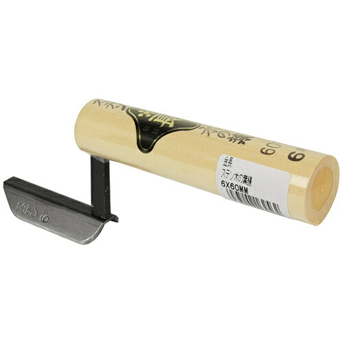 金長 ステン木の葉鏝 6×60mm 【4977292162562】