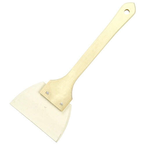 SK11 ソフトゴムベラ 大 白 長柄 ナガエ 120mm幅 【4977292169158】