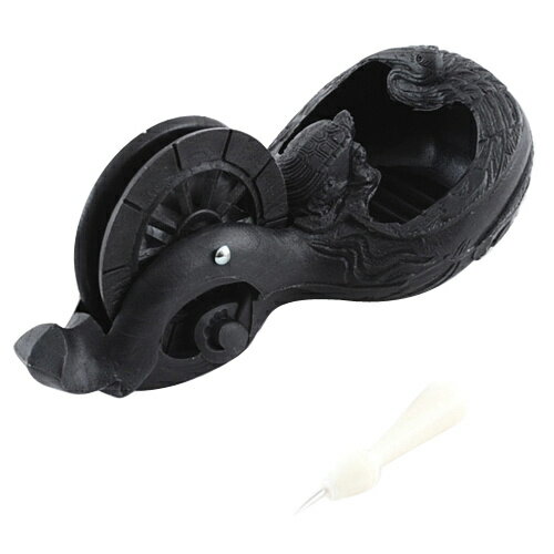 千吉 プラスチック製墨坪 廻手ナシ 180mm 【4977292176071】