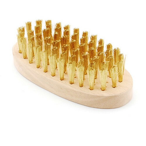 SK11 真鍮ワイヤーブラシ小判型6行 No.6 【4977292186254】
