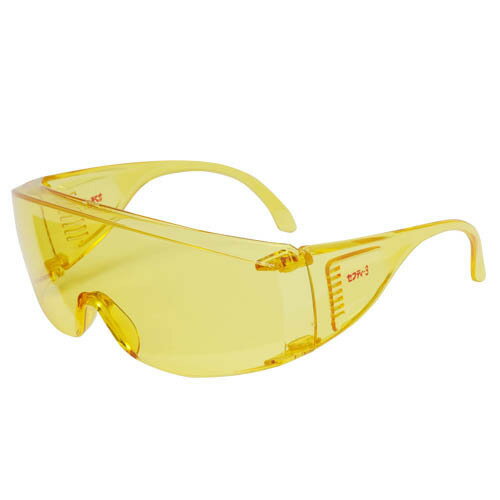 セフティ-3 ガーデングラスくもり止め付き G-7 イエロー 【4977292640817】