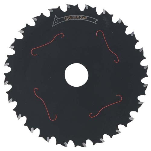 フッ素コーティングで草刈りがスムーズにできます。■用途草刈り。■機能雑草刈り、造園業に最適です。草の汁が付きにくく非常に錆びにくいです。消音スリットが入っていて、衝撃振動をカット、埋込み樹脂が音をカットします。●外径:158mm。●刃厚:1.8mm。●穴径:25.4mm。●刃数:24。●充電刈払機にもおすすめ。●斜め埋め込み。