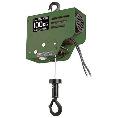 樂天商城 - OH 電動ワイヤーホイスト DWH-100A ゲンテイ 【4977292829915】