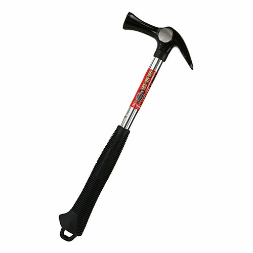 ■用途釘打ちや釘抜、仮枠作業。■機能パイプ柄タイプの仮枠槌です。打撃部は、止め付きタイプです。■仕様・スペック●打撃部サイズ：小。●打撃部：止め付き。■材質●頭部：特殊鋼。●柄部：スチール。■注意事項使用用途以外では使用しないでください。ご使用の際には、手袋・安全メガネなどの保護具を着用してください。打撃部や柄部に、ヒビ・ワレ・カケなどの異常が見られる場合には、使用を中止してください。本体破損などにつながる危険がありますので、ご注意下さい。