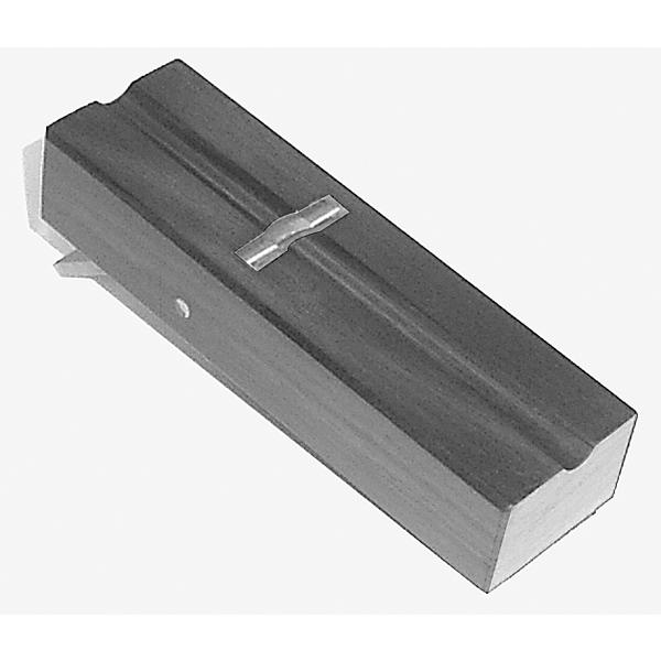 角利産業 細工用黒檀豆鉋 No.2 内丸 小 41651