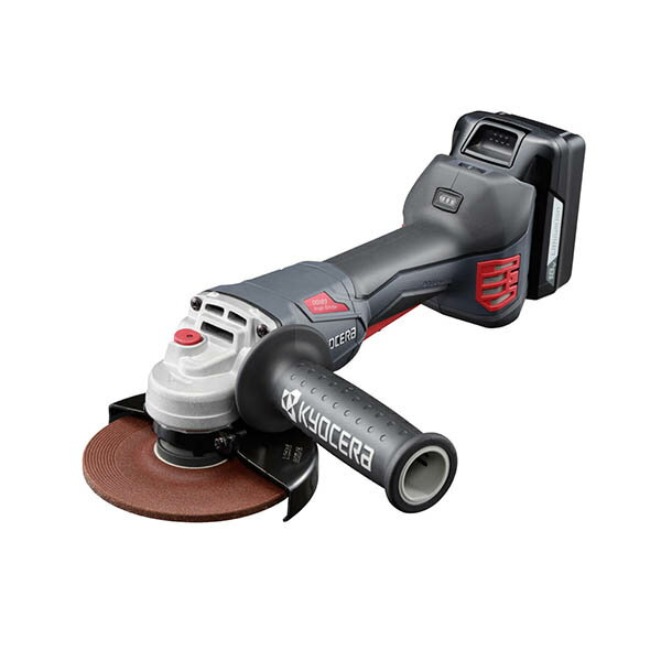 京セラ グラインダー DG183L5 18V 5000mAh,電池1個付きパドルスイッチ【629801A】