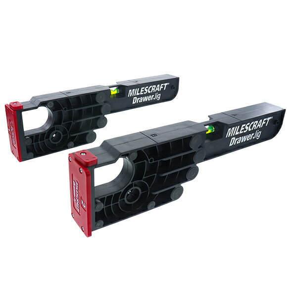 マイルズクラフト(Milescraft) 1341 DRAWERJIG ドロワージグ (2個セット)ジグ スライド 簡単 タンス 引..