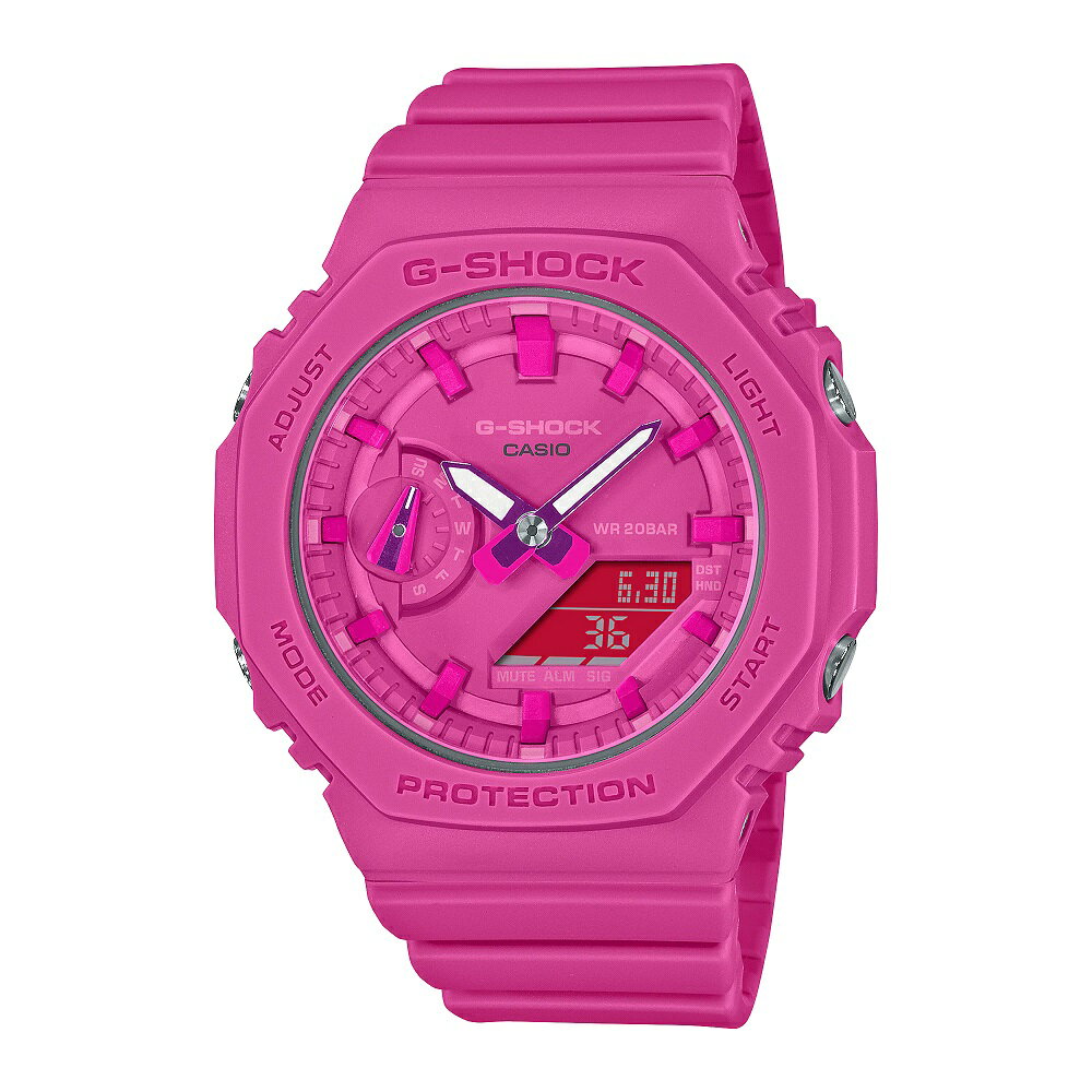 カシオ G-SHOCK 腕時計（レディース） カシオCASIO G-SHOCK Gショック ジーショック アナログコンビ ダウンサイジング ピンク GMA-S2100P-4AJR【国内正規品】