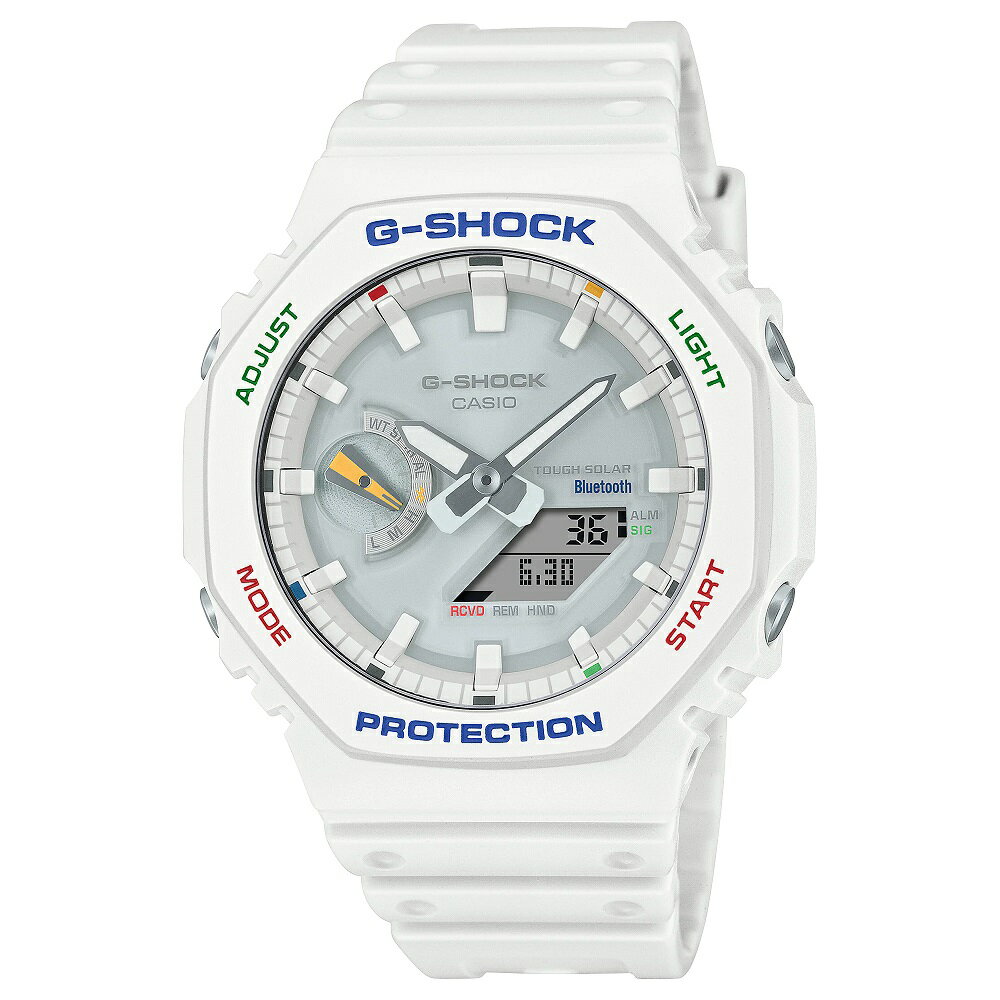 カシオCASIO G-SHOCK Gショック ジーショック スマートフォンリンク タフソーラー カーボンコアガード構造 GA-B2100FC-7AJF