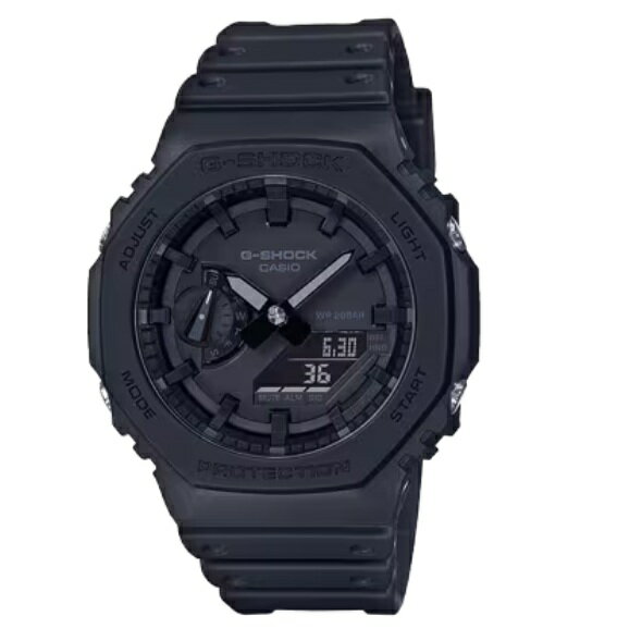 ペアウオッチ カシオCASIO G-SHOCK Gショック ジーショック GA-2100-1A1JF×GMA-P2100BB-1AJF【数量限定ペアボックス付き】
