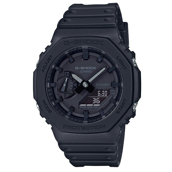 カシオCASIO G-SHOCK Gショック ジーショック Newデジタル アナログコンビ カーボンコアガード構造 GA-2100-1A1JF