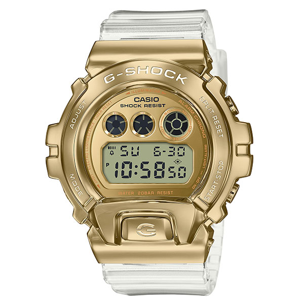 カシオCASIO G-SHOCK Gショック ジーショック メタルベゼル ゴールド GM-6900SG-9JF【国内正規品】