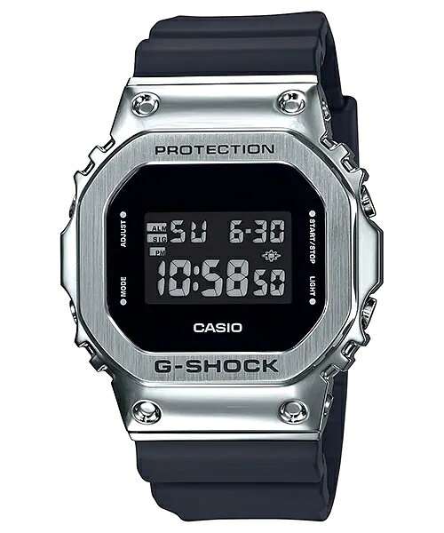 ペアウオッチ カシオCASIO G-SHOCK Gショック ジーショック メタルケース GM-5600U-1JF×GM-S5600U-1JF【ペアボックス付き】