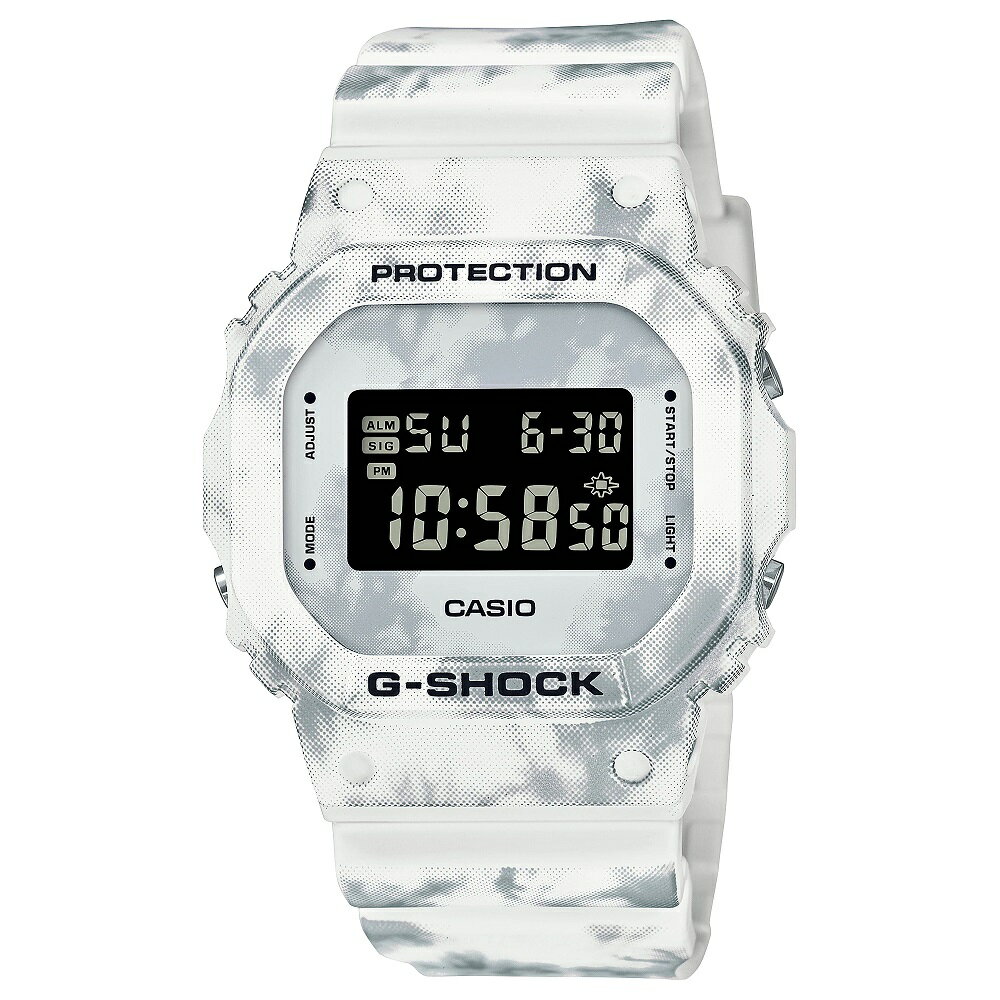 JVICASIO G-SHOCK GVbN W[VbN GRUNGE SNOW CAMOUFLAGE DW-5600GC-7JFyKiz