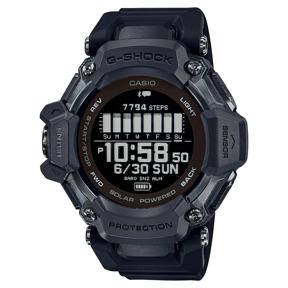 JVICASIO G-SHOCK GVbN W[VbN G-SQUAD S GPS GBD-H2000-1BJRyKiz