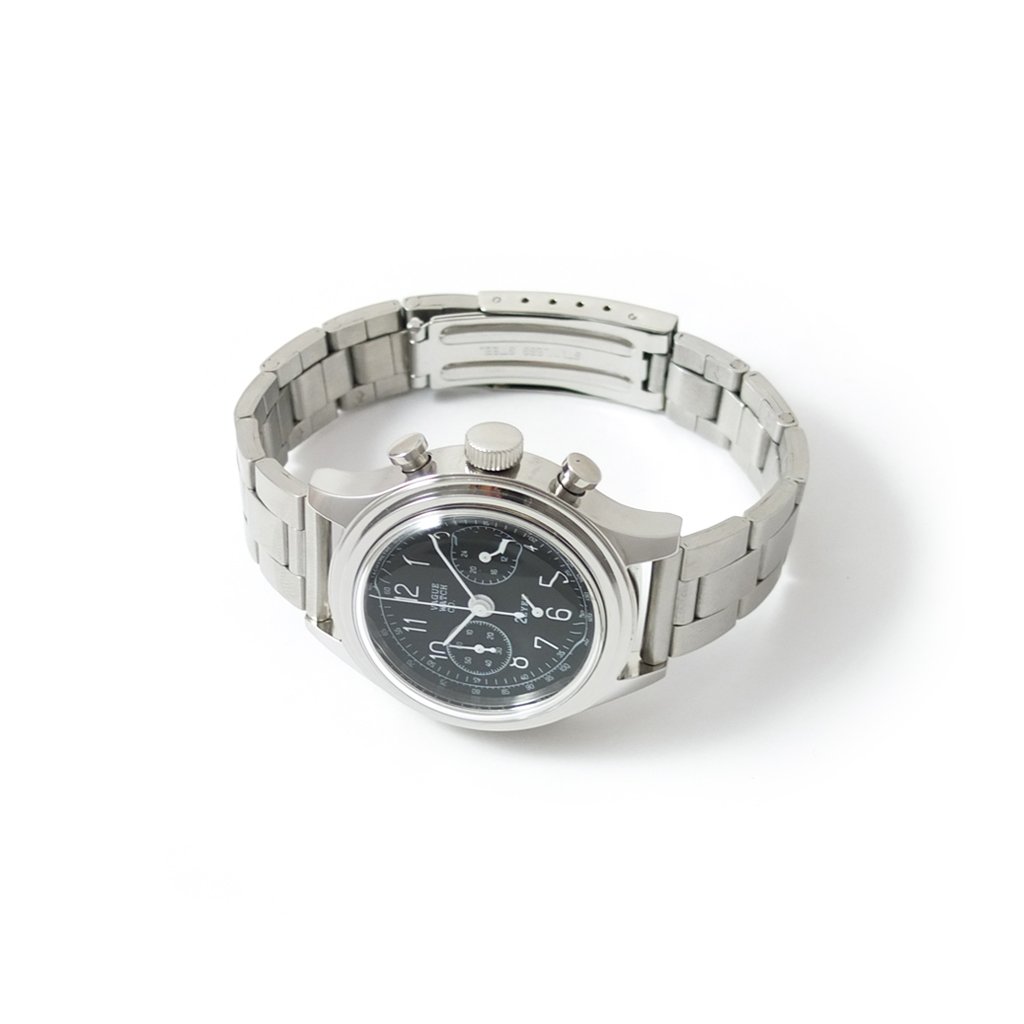 ヴァーグウォッチ VAGUE WATCH Co. 自動巻き腕時計 2 EYES AG 2C-L-003AGBK ステンレスベルト