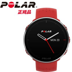 POLAR ポラール 高性能ランニング&マルチスポーツGPS時計 VANTAGE M RD レッド90069746【国内正規品】みちびき対応