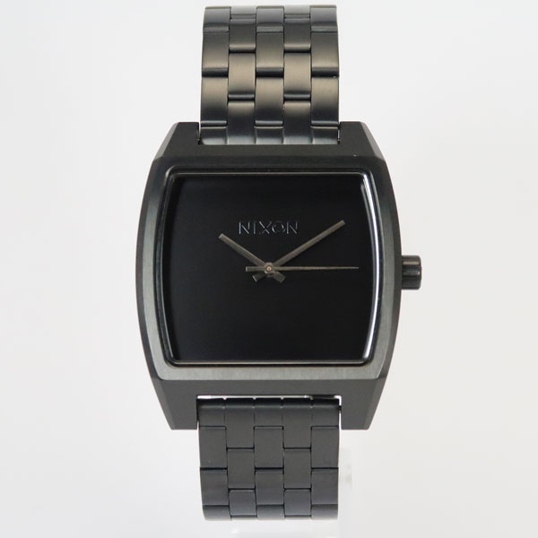 ニクソン 腕時計（メンズ） NIXON ニクソン TIME TRACKER ALL BLACK タイムトラッカー オールブラック 腕時計 メンズ クオーツ 37mm A1245-001-00