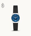 スカーゲン　SKAGEN GRENEN LILLE 三針デイト ミッドナイトレザー　サステナブル素材 26mm SKW3036