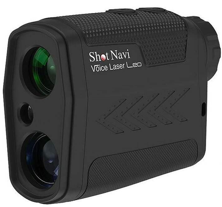 【正規品】SHOT NAVI ショットナビ VOICE LASER LEO ボイスレーザーレオ【飛距離測定器 音声認識機能搭載】ブラック