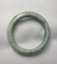 翡翠 (ひすい)バングル 16mm 天然石 パワーストーン ブレスレット ミャンマー産 〈15〉