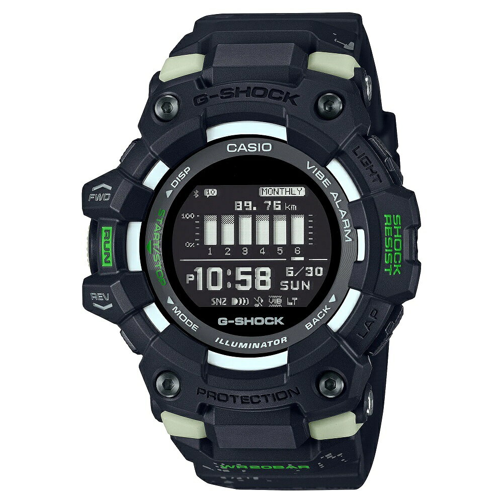 JVICASIO G-SHOCK GVbN W[VbN G-SQUAD GBD-100LM-1JFyKiz