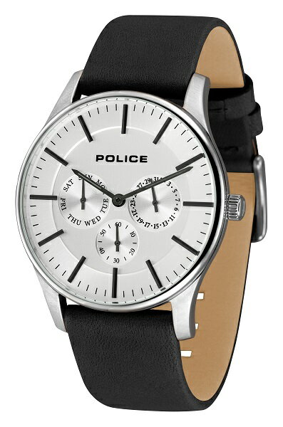 ポリス 腕時計（メンズ） POLICE WATCH ポリス COURTESY 腕時計 メンズ レザー　14701JS01【国内正規品】