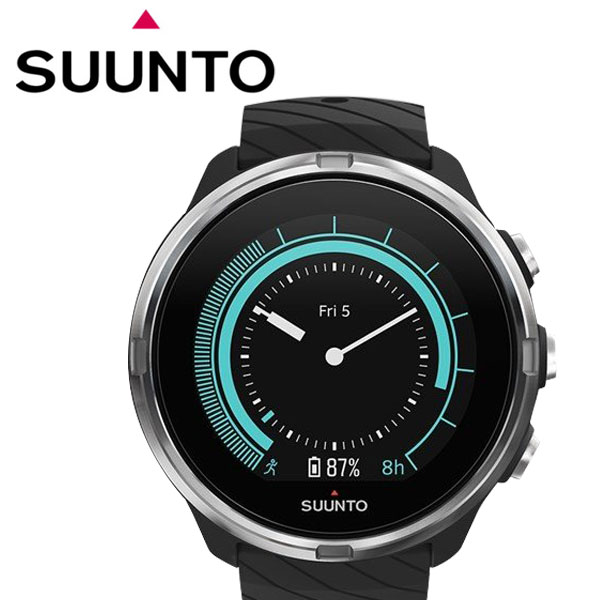 スント SUUNTOSUUNTO 9 BLACK ブラック SS050142000【2年保証】【国内正規品】