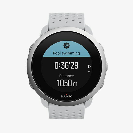 【送料無料】スント SUUNTO 3 Pebble White ぺブルホワイト SS050416000【NEWモデル】【2年保証】【国内正規品】