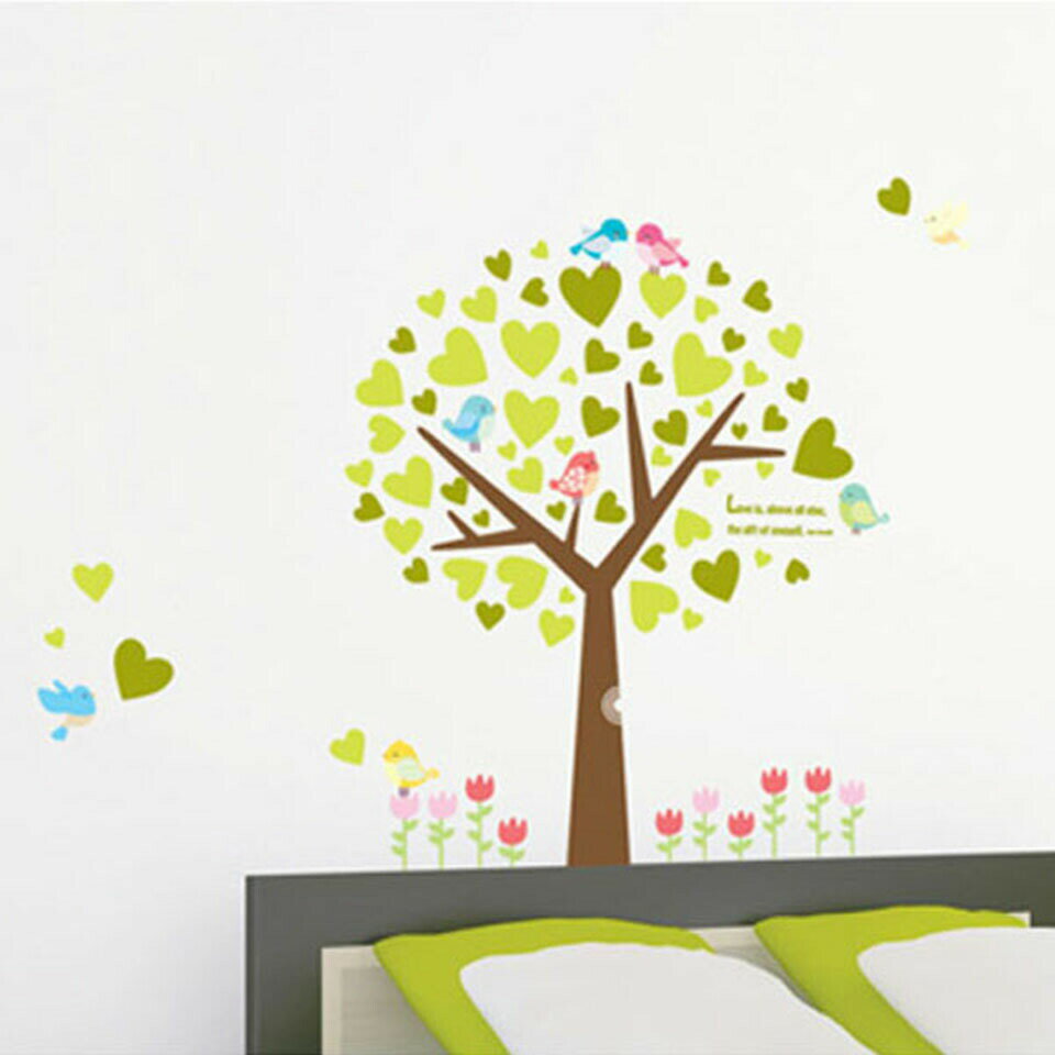 ウォールステッカー 植物 木 [ハートの木] ウォールステッカー 北欧 ウォールステッカー 植物 木 ウォールステッカー 英字 ウォールステッカー 壁紙 ウォールステッカー トイレ 壁紙シール カッティングシート リメイクシートウォールステッカー 宅C