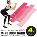 【ポイント最大10倍+2000円OFFクーポン】 エクササイズバンド 強度別4本セット トレーニングチューブ トレーニングバンド ゴムバンド ヒップアップ 器具 美尻 ダイエット ヨガ ストレッチ トレーニング 筋トレ 体幹 フィットネス スクワット メンズ レディース y2(4)