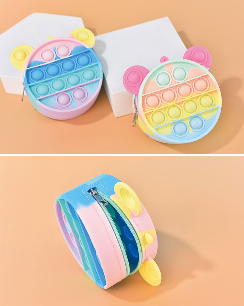 (小銭入れ コインケース 財布) プッシュポップ ストレス解消グッズ プッシュ ポップ バブル 知育 スクイーズ 玩具 カラフル バブル感覚 プッシュポップポップ ストレス プッシュポップバブル フィジェットおもちゃ 子供 大人 ポップイット y4 krara-10052419 ケイ・ララ 楽天市場店 サンプル画像3