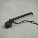 矢立 墨壺 波に雷文様 0001文具 書道具 墨 筆 【中古】古道具 古民具 骨董JAPAN japanese antique vintage japanese portable calligraphy stationery