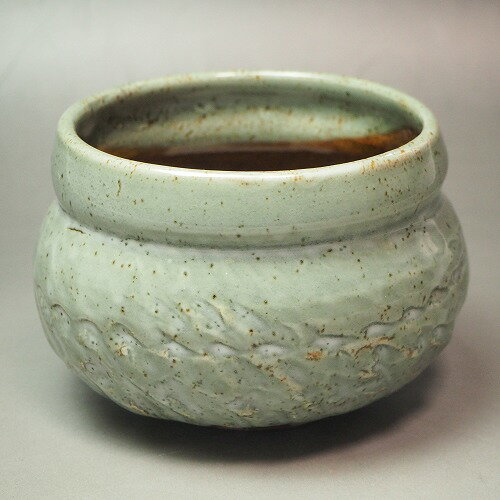 0044 線香立て 【中古】 骨董 アンティーク 瀬戸物 仏具 仏壇 香立 香炉 火入れ JAPAN japanese antique vintage