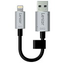 Lexar JumpDrive C20i USBフラッシュドライブ 64GB (USB3.0 iPhone Lightningコネクタ対応 最大読込95MB/s 最大書込10MB/s) LJDC20i-64GBBJP Apple認証 (Made for iPhone取得) ライトニングケーブル 充電ケーブル レキサー ジャンプドライブ