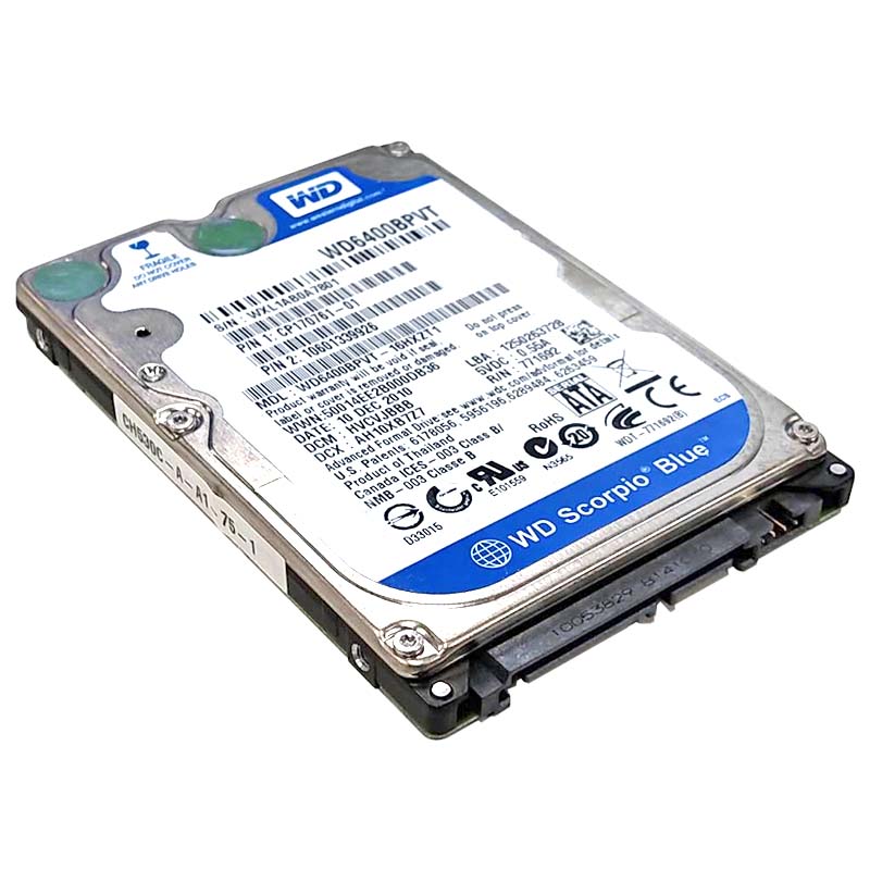 送料無料 内蔵ハードディスク 320GB メーカー指定なし 2.5インチ SATA 中古HDD ノートパソコン用 増設 交換 動作確認済【中古】